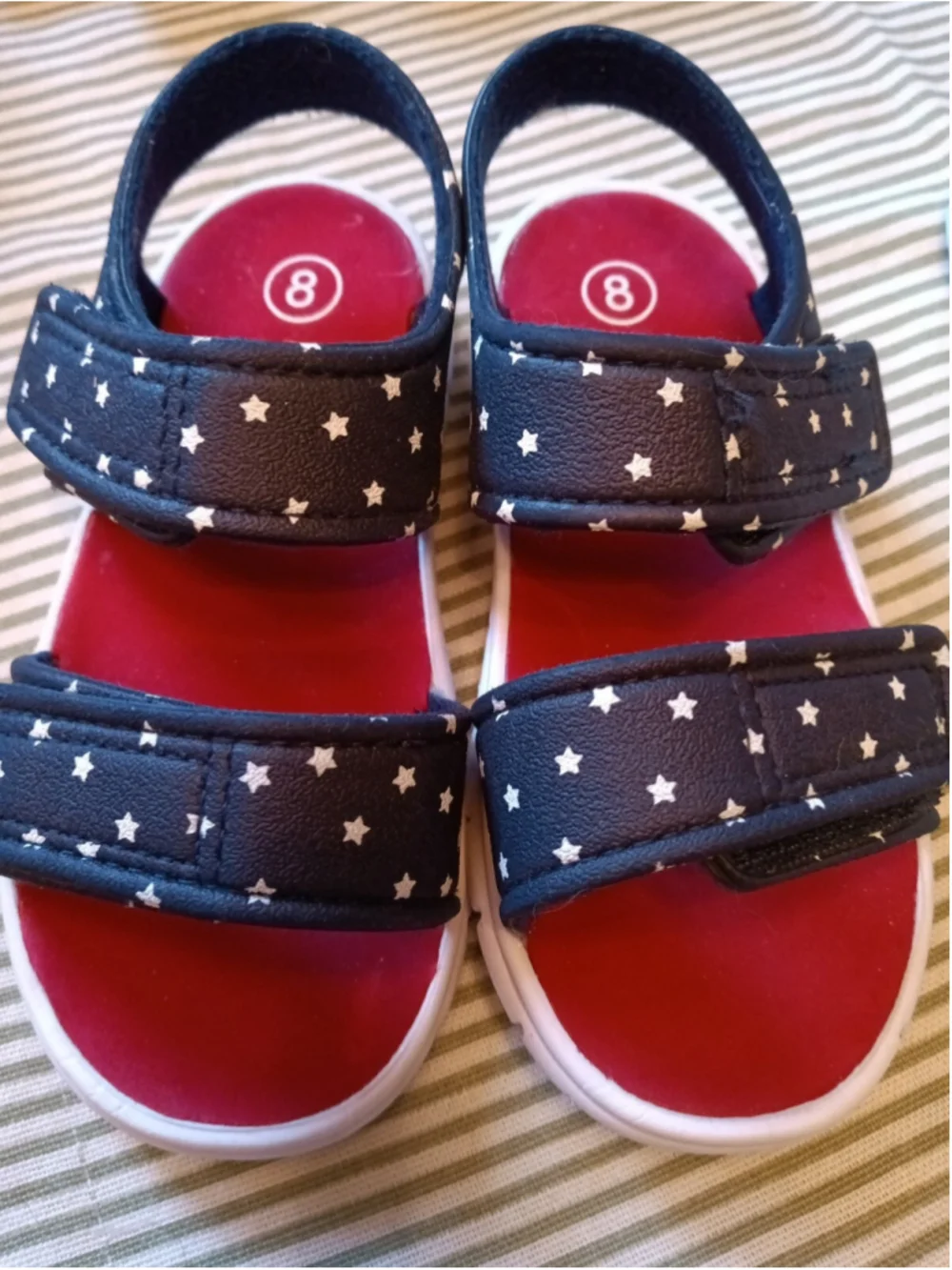 Girls Sandals & flip flops 3 pack New with tags 2 double strap flip flops
